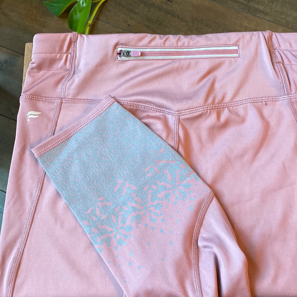 Fabletics Mid Rise Reflective Running Legging